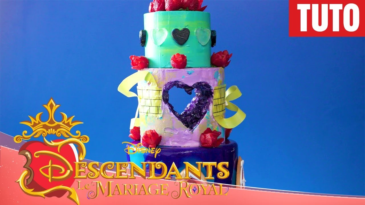 Descendants : Le Mariage Royal - Tuto : Le gâteau de mariage