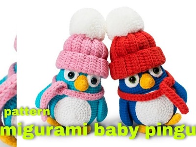 Amigurami baby pinguin free pattern