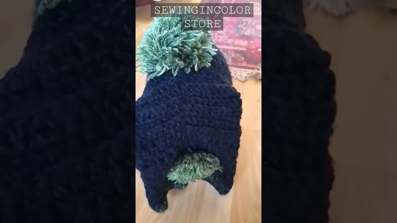 Crochet Slouchy Beanie