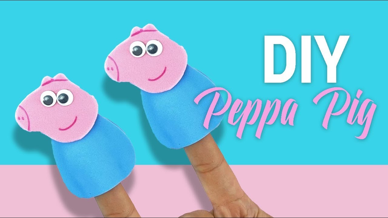 Diy Peppa Pig | idée facile et rapide | Tutorial Handmade Peppa Pig #shorts