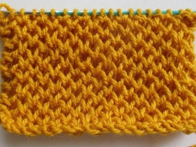 Le point petits rayons de miel - La Grenouille Tricote
