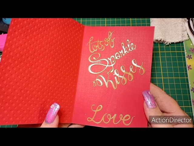 Scrapbooking : st Valentin !!!