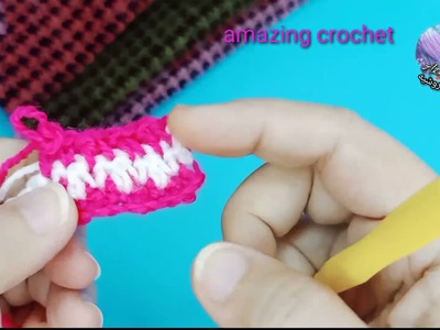 Super easy Crochet scarf. crochet shal