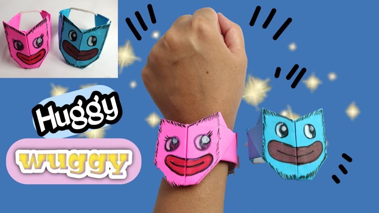 Huggy wuggy bracelet|Gelang huggy wuggy  @Daraorigamiandcrafts