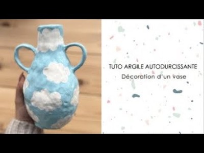 [TUTO DIY] Peinture sur modelage - Décoration d'un vase