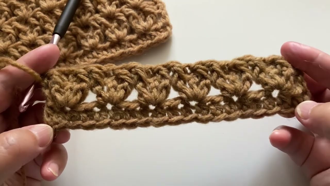 钩法简单的钩针花样 Crochet