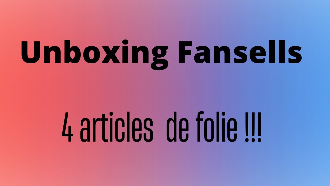 Unboxing Fansells ???? 4 articles de folies ☺️ #pointdecroix # Fansells # diamondpainting