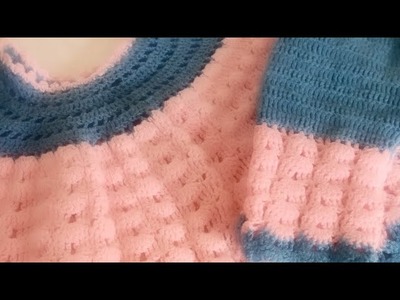Crochet baby girl frock