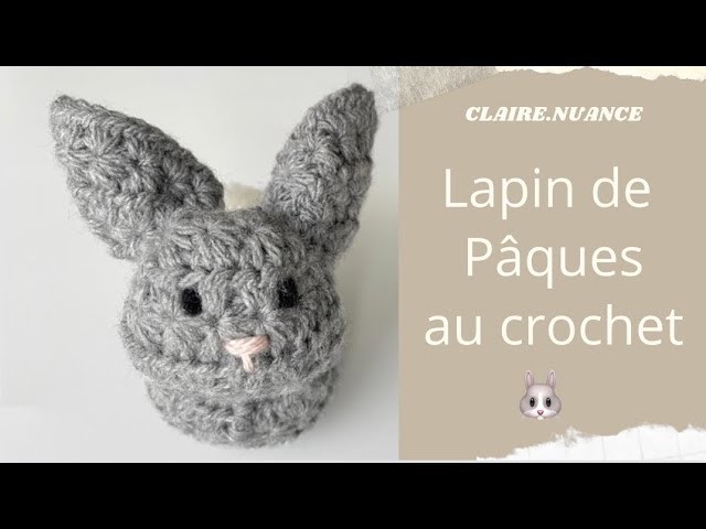 Lapin de Pâques au crochet et nouveau point!! Facile pour tous niveaux (débutant ok!)