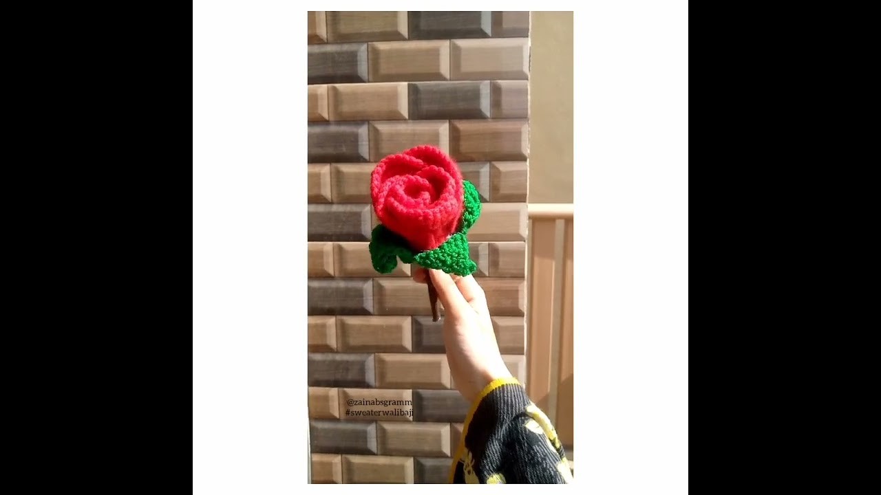 Crochet rose ????