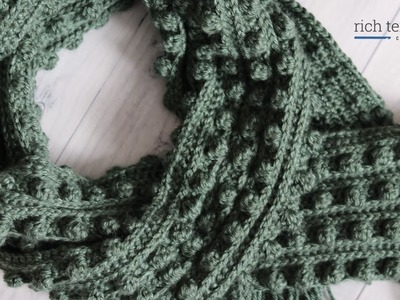 Rocky Scarf Crochet Pattern