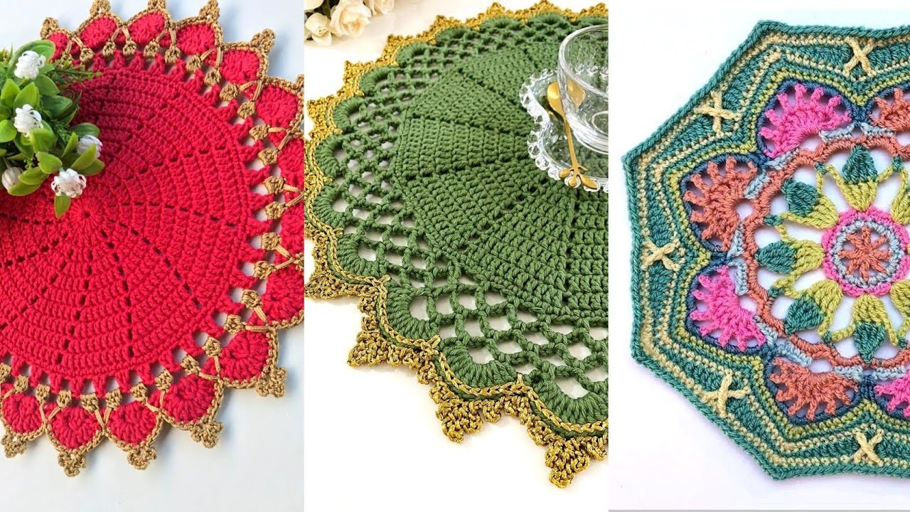 #Shorts, Crochet Table mat , Crochet Table Runner,क्रोशिया फ्रॉक,How to Crochet,Crochet Dress