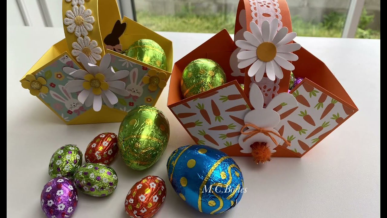 Tuto- Petits paniers de Pâques!