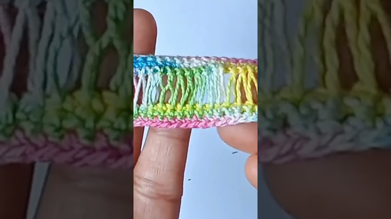 Crochet of bracelet