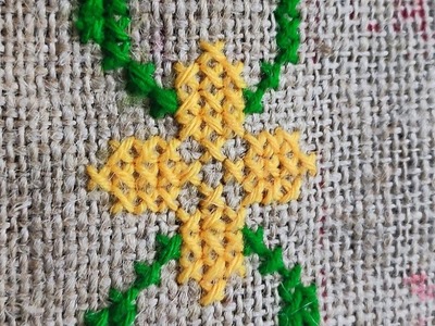 Hand Embroidery Cross Stitch Table Cloths Designs || হাতের সেলাই ||