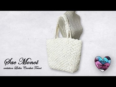 Sac plage raphia crochet facile! ✅CROCHET "Lidia Crochet Tricot" ✅KNITTING #tutocrochet #crochet
