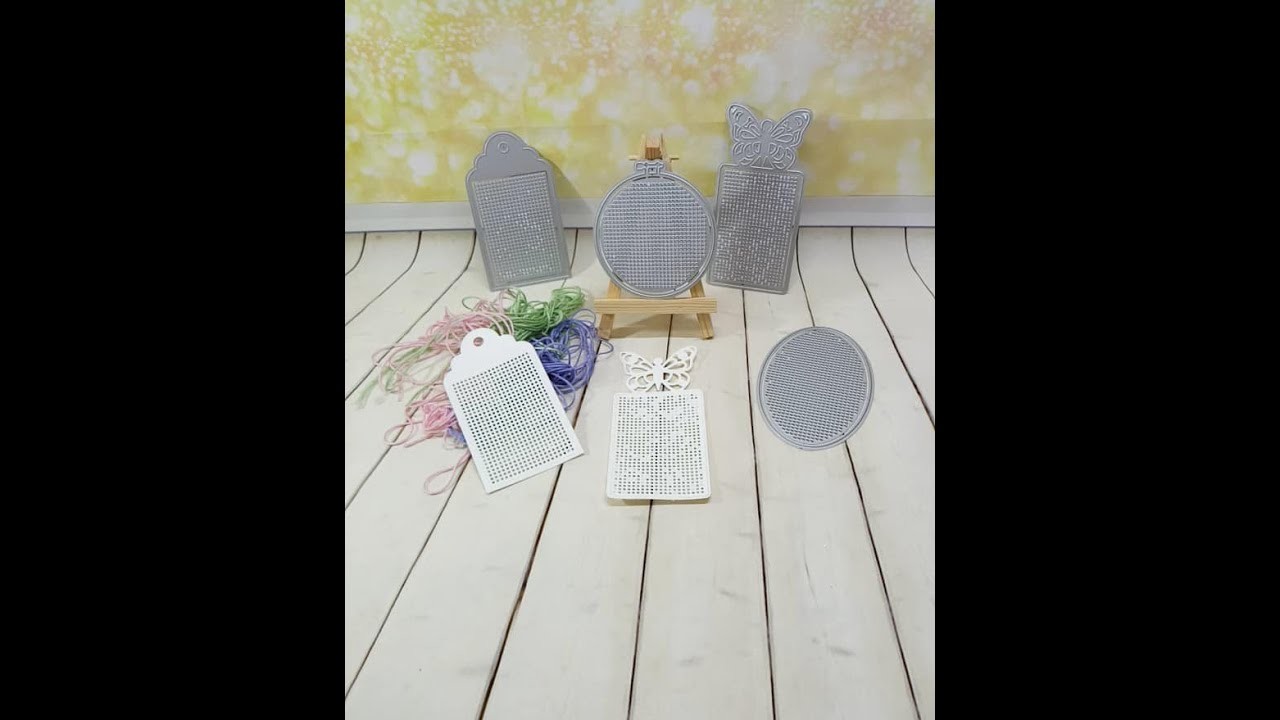 1.2 - Une carte 99,9% Action spéciale fête des grands-mères mes premières broderies au secours lol !