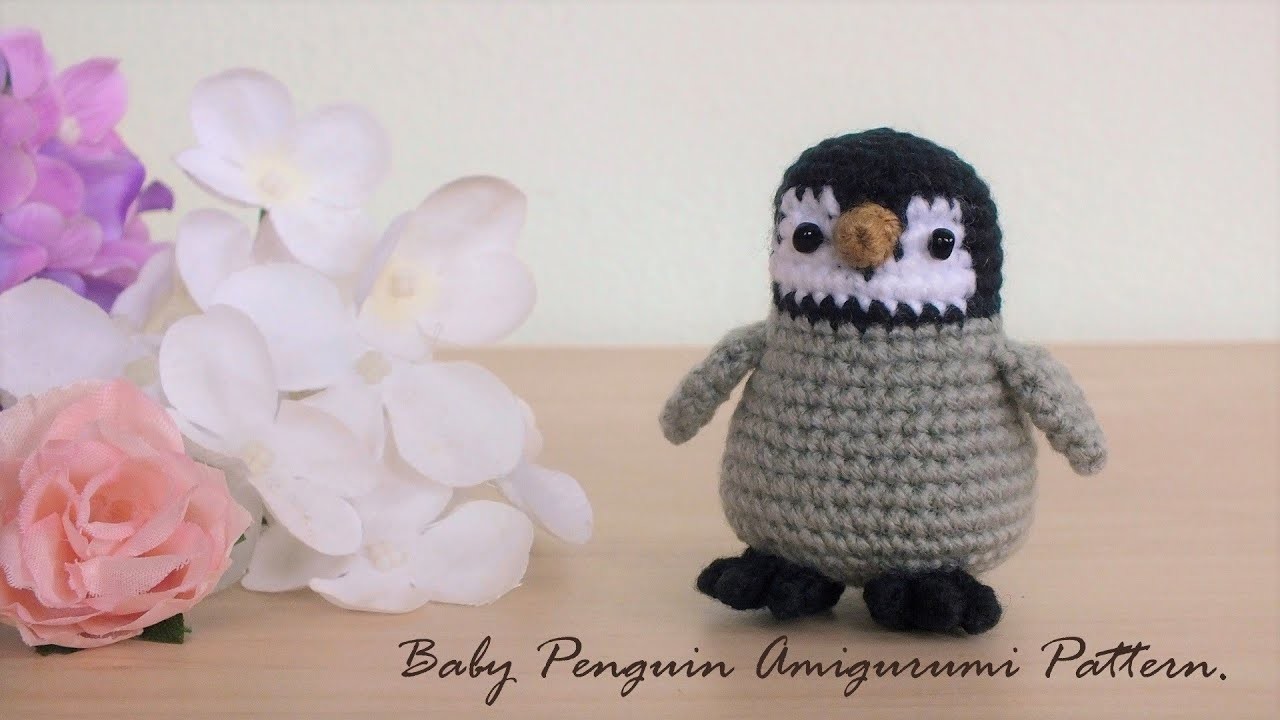 Baby Penguin Amigurumi : Crochet Pattern แพทเทิร์นโครเชต์ลูกเพนกวิ้น