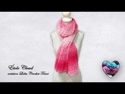 C’EST UN NUAGE! 1 PELOTE SUFFIT ! “Lidia Crochet Tricot" #tutocrochet #crochet #knit ✅Crochet ✅knit