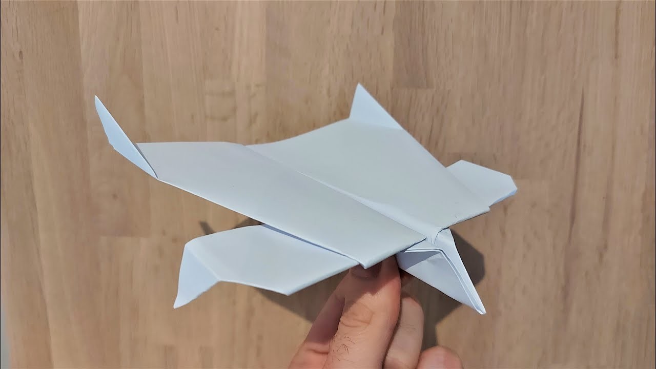 Comment faire un avion en papier qui vole bien et longtemps !