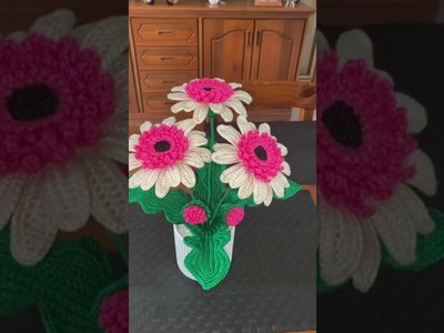 GERBERA CROCHET FLOWERS