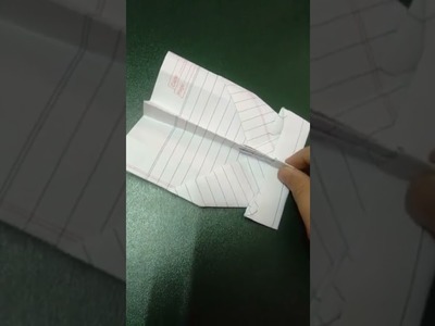 Long distance paper plane