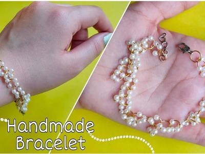 Pearl Bracelet - Handmade Bracelet - DIY Jewellery