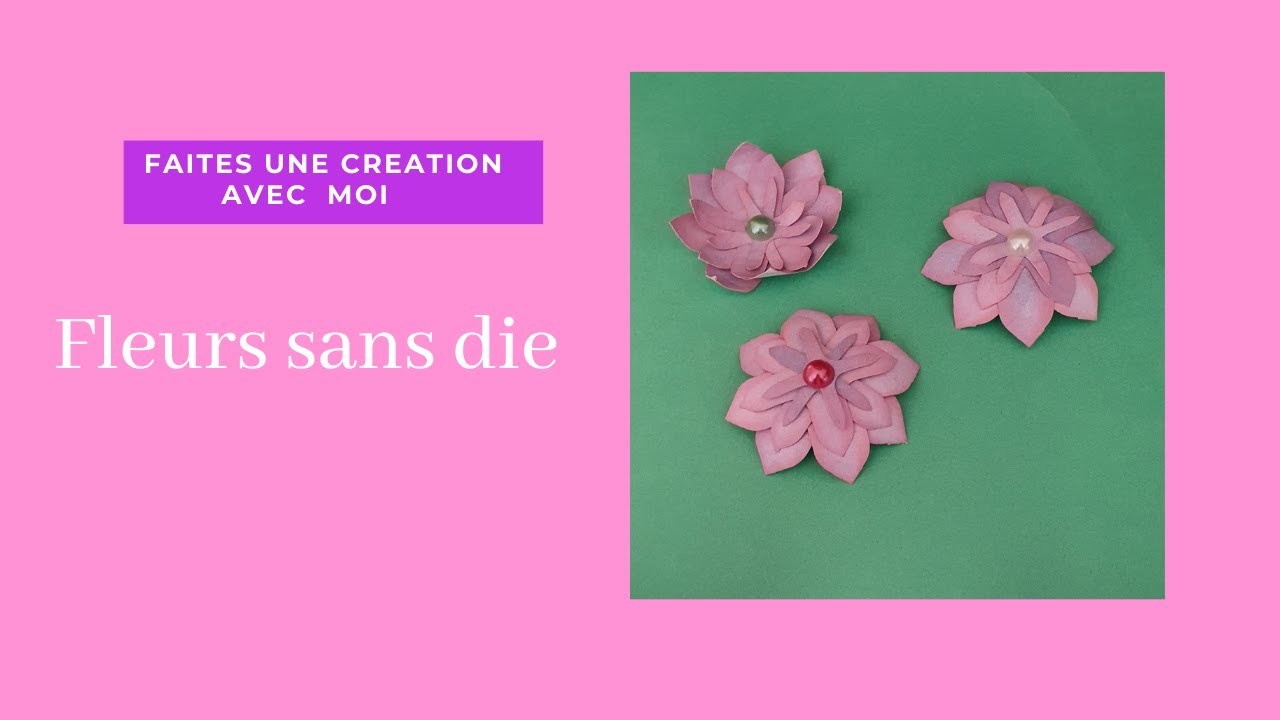 ASTUCE : fleurs sans die