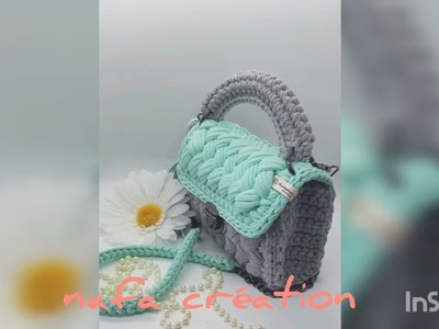 Des modèles sac traphilo #trapillo #crochet #model