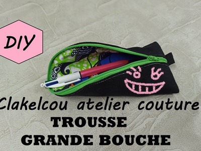 [DIY couture] tuto couture la trousse à grande bouche