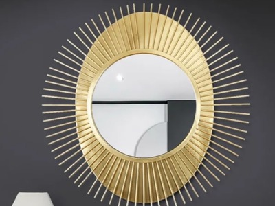 Miroir décoratif effet métal #diy#