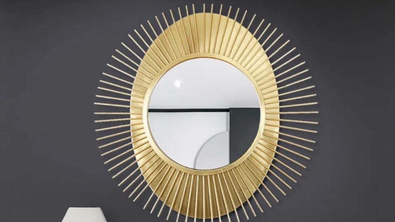Miroir décoratif effet métal #diy#