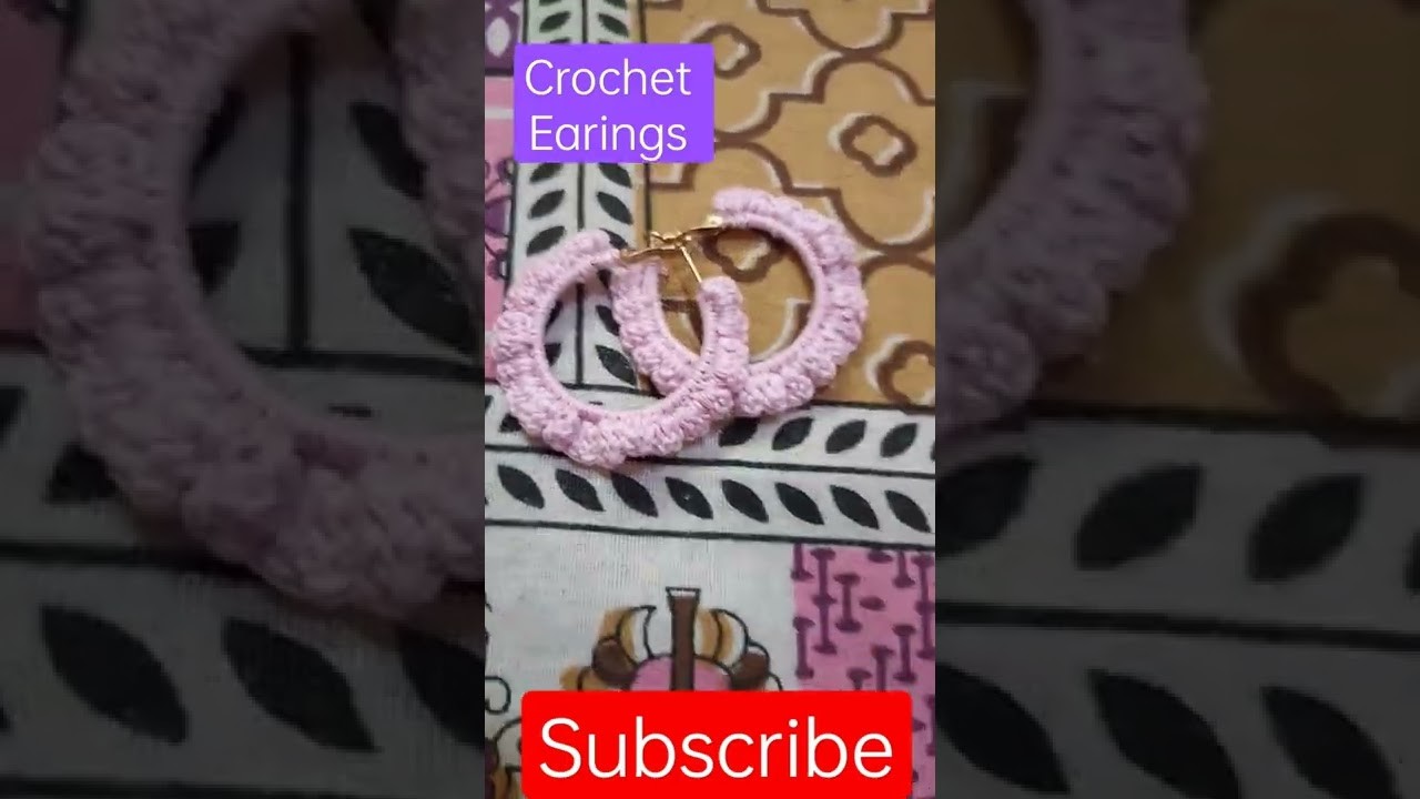 #crochet #crochetearring #crochettutorial #ordernow