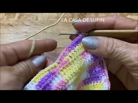 TOP TEJIDO A CROCHET