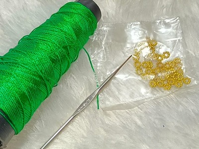 Crochet Beautiful Border lace design, क्रोशिया Lace Design by @ArbinacolourfulThreads