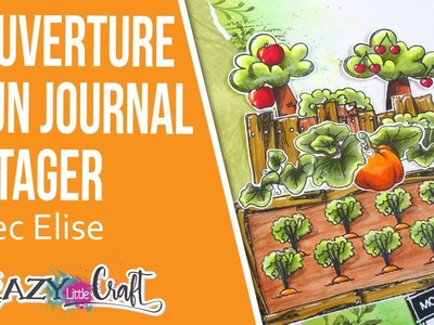 Réalisation d'une couverture de carnet potager, pour bien m'organiser cette année ????????????????????