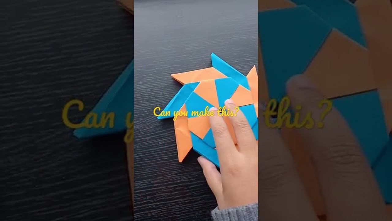 3D Origami Ninja Stars