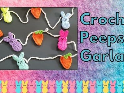 Crochet Peeps Garland