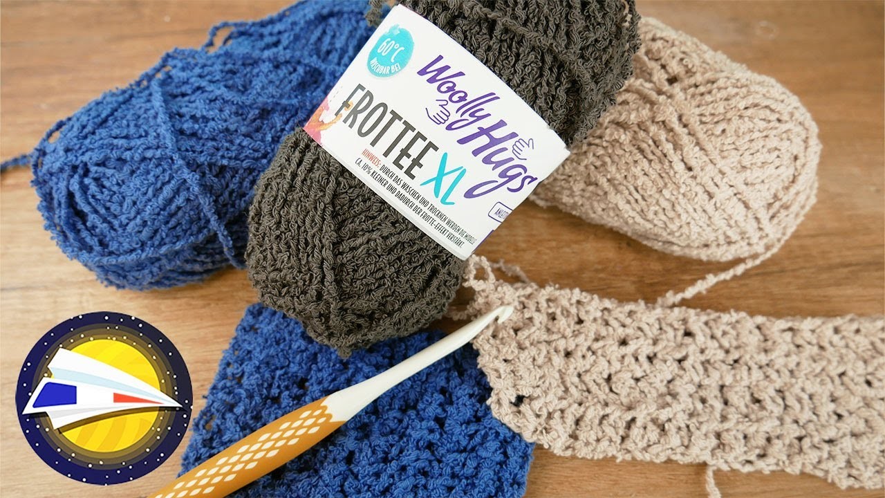 Crocheter avec la laine Frottee?! Test de la laine Woolly Hugs!