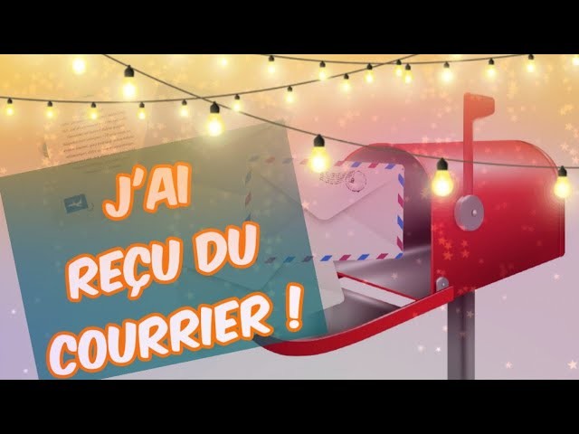 ????{Dans ma BAL} Oh !.  Encore des courriers.colis ! Merci Céline, Évelyne et Ewen !❤️ #BàL #courrier