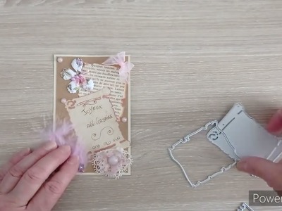 Mes créations avec les nouveaux dies de kokorosa studio#partenariat#matricesdedecoupe#scrapbooking#