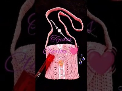 Crochet cartera de mano ????