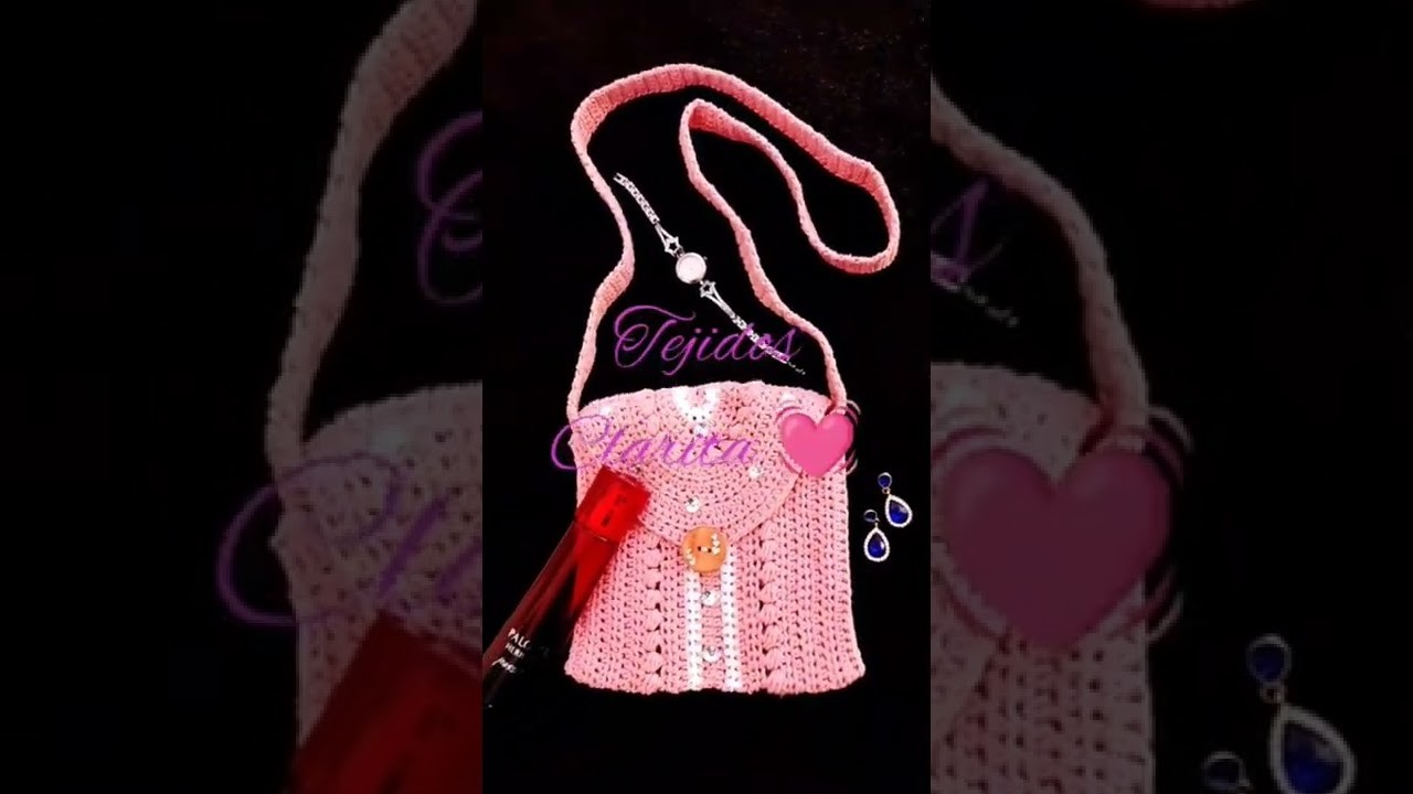 Crochet cartera de mano ????