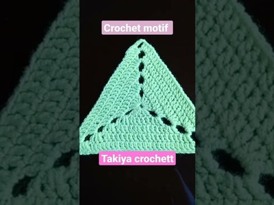 Crochet motif????????#crochet #shorts #motif #crochettutorial