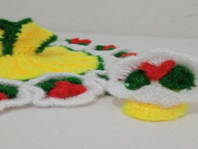 Laddu Gopal crochet pagdi | kanha ji winter crochet latest cap | thakur ji woolen crochet easily hat