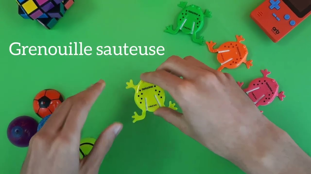 Tuto : Comment jouer avec une grenouille sauteuse ? - NostalGift.com