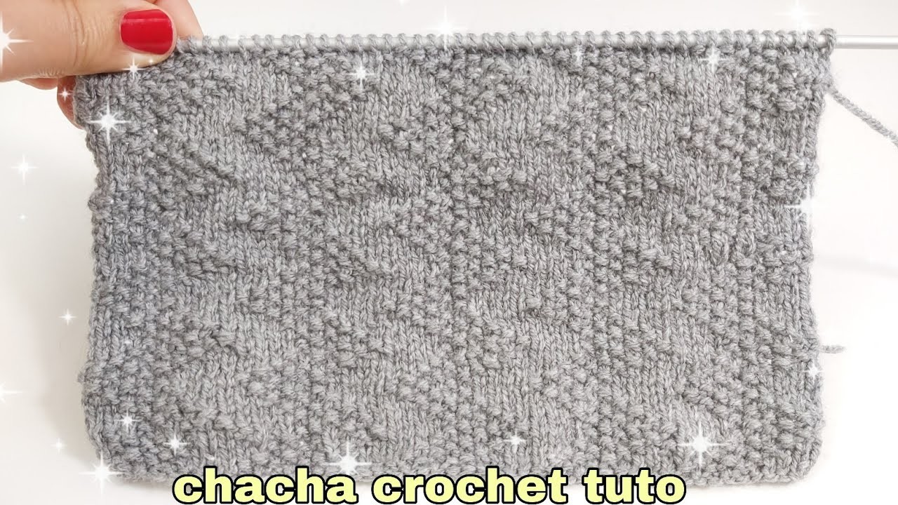 Tuto tricot: point zigzag pour tout ouvrages: couverture,  pull,  gilet,  bonnet. . 