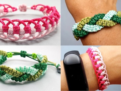 Diy macrame bracelets