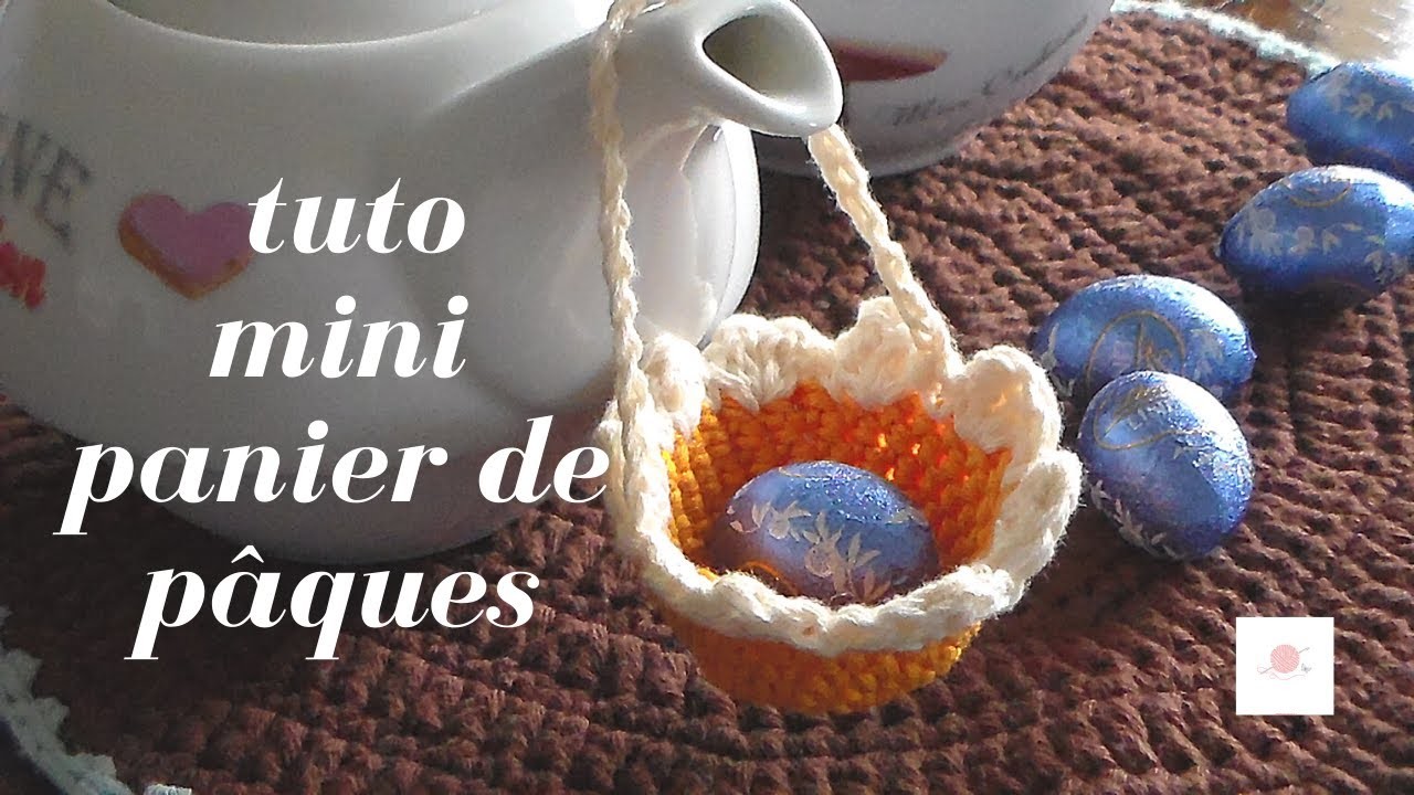 Tuto mini panier de pâques