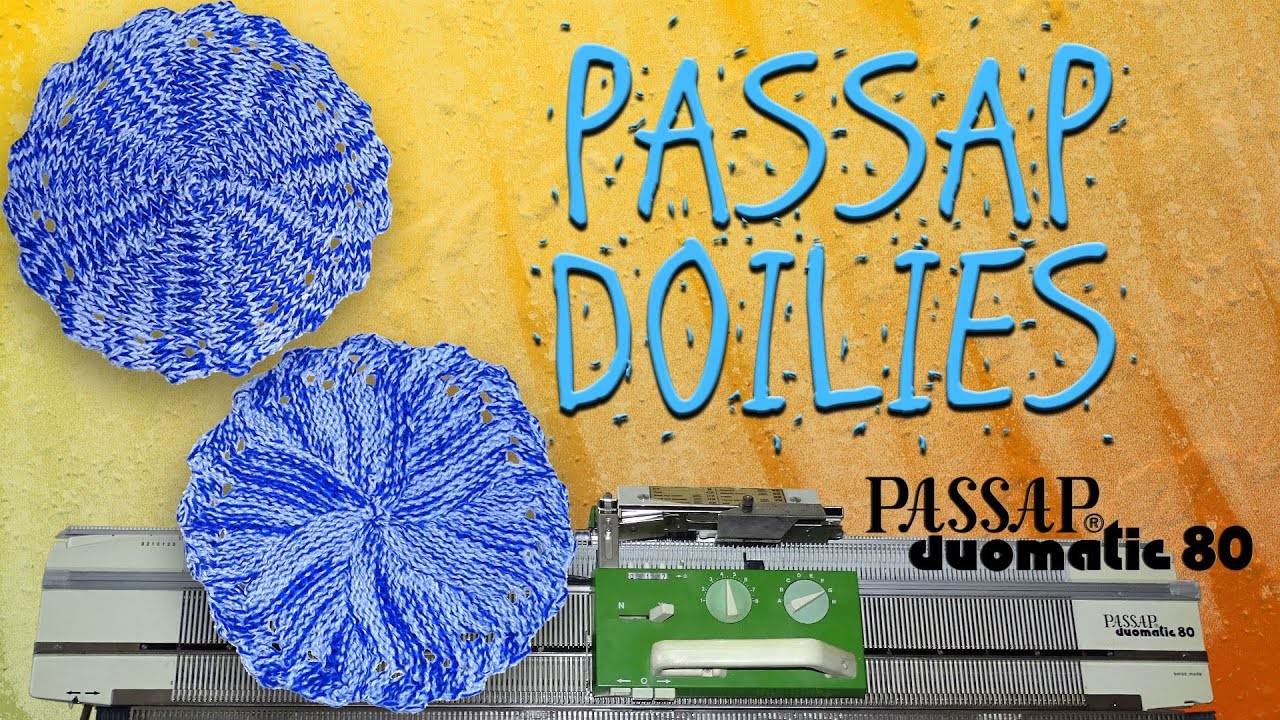 Round Doily Pattern - Passap Duo 80